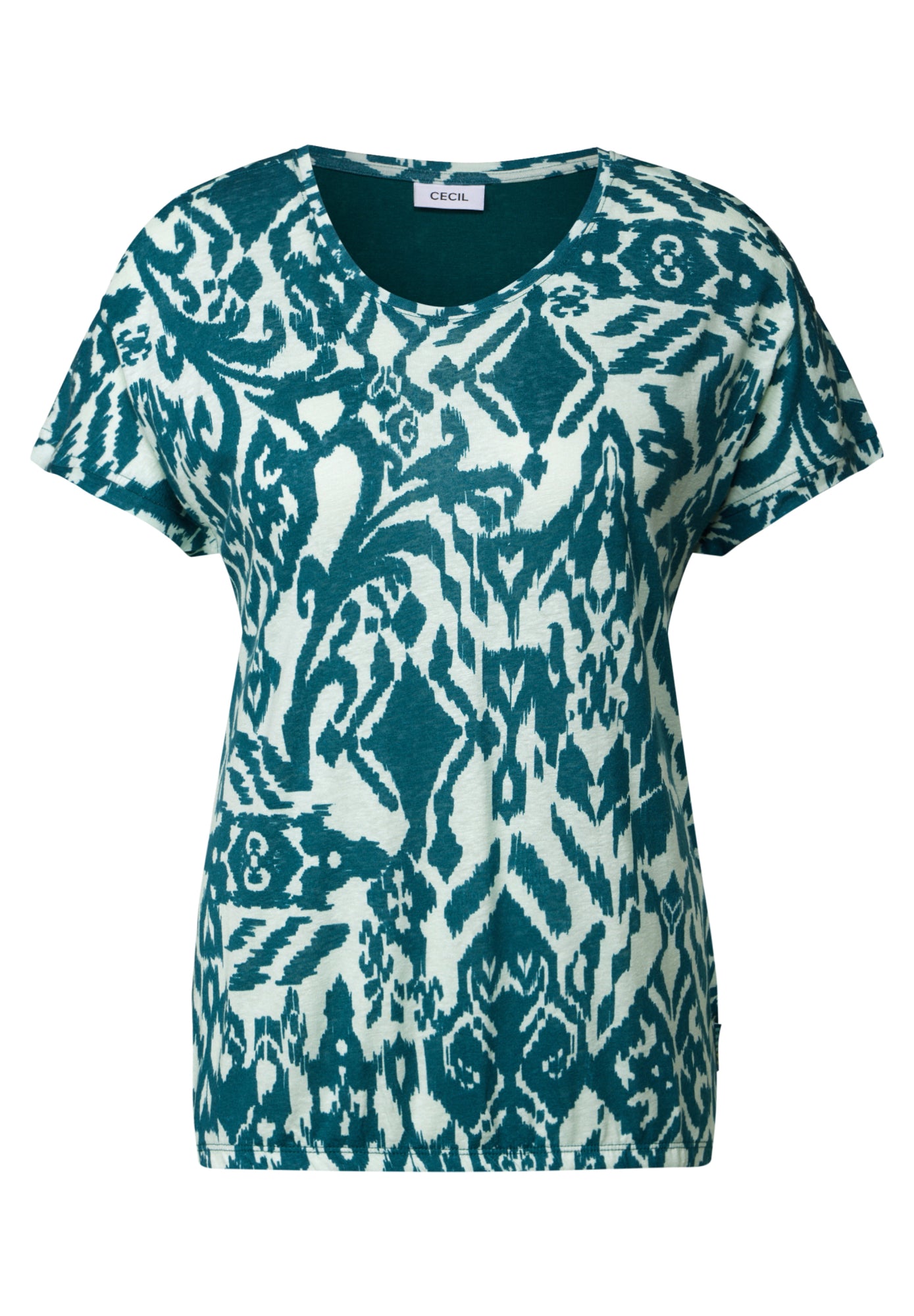 Cecil T-Shirts grün