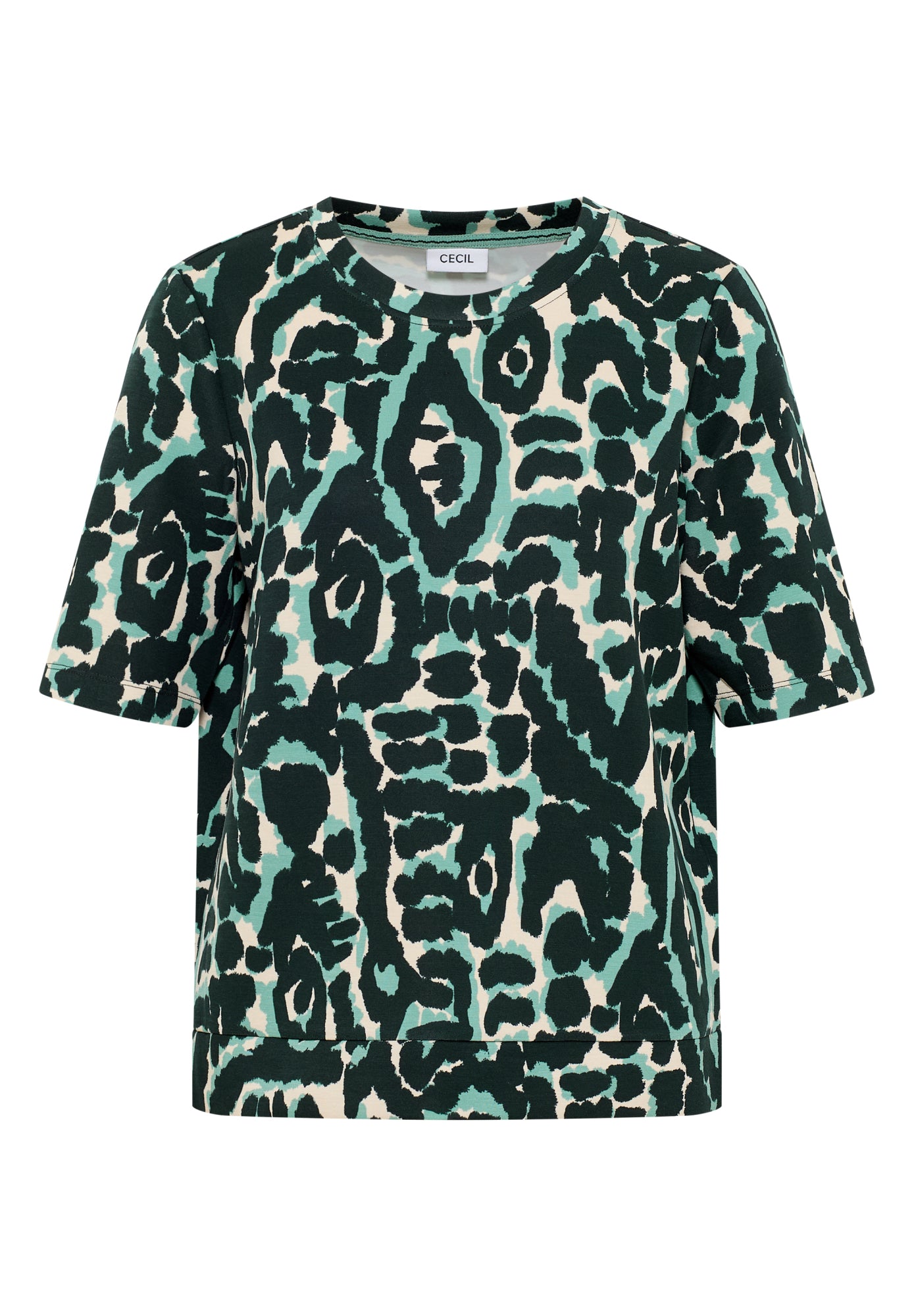 Cecil T-Shirts grün