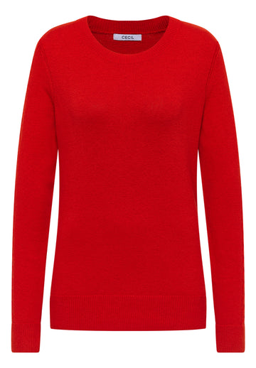 Pullover mit Strickdetail