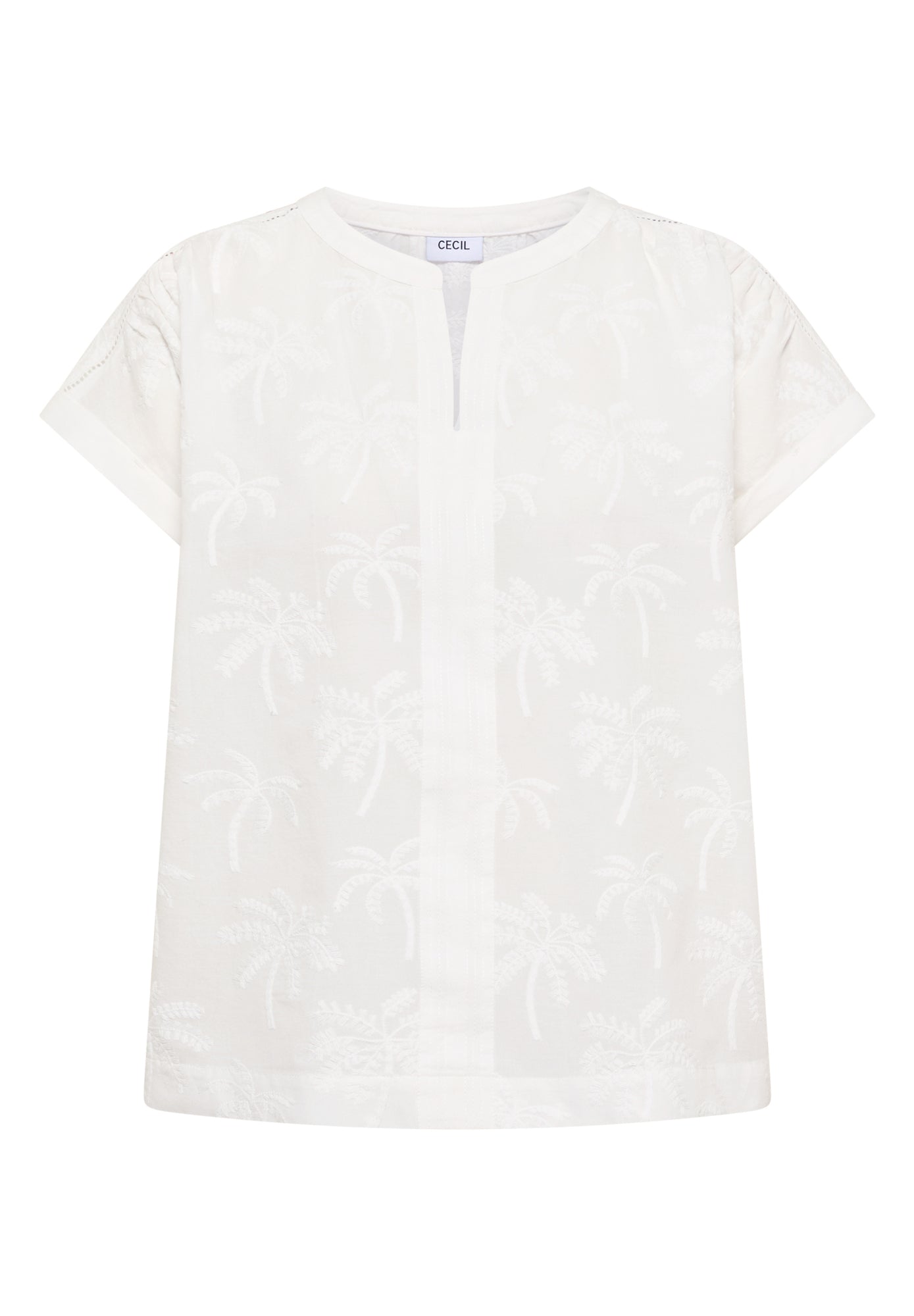 Cecil T-Shirts weiß