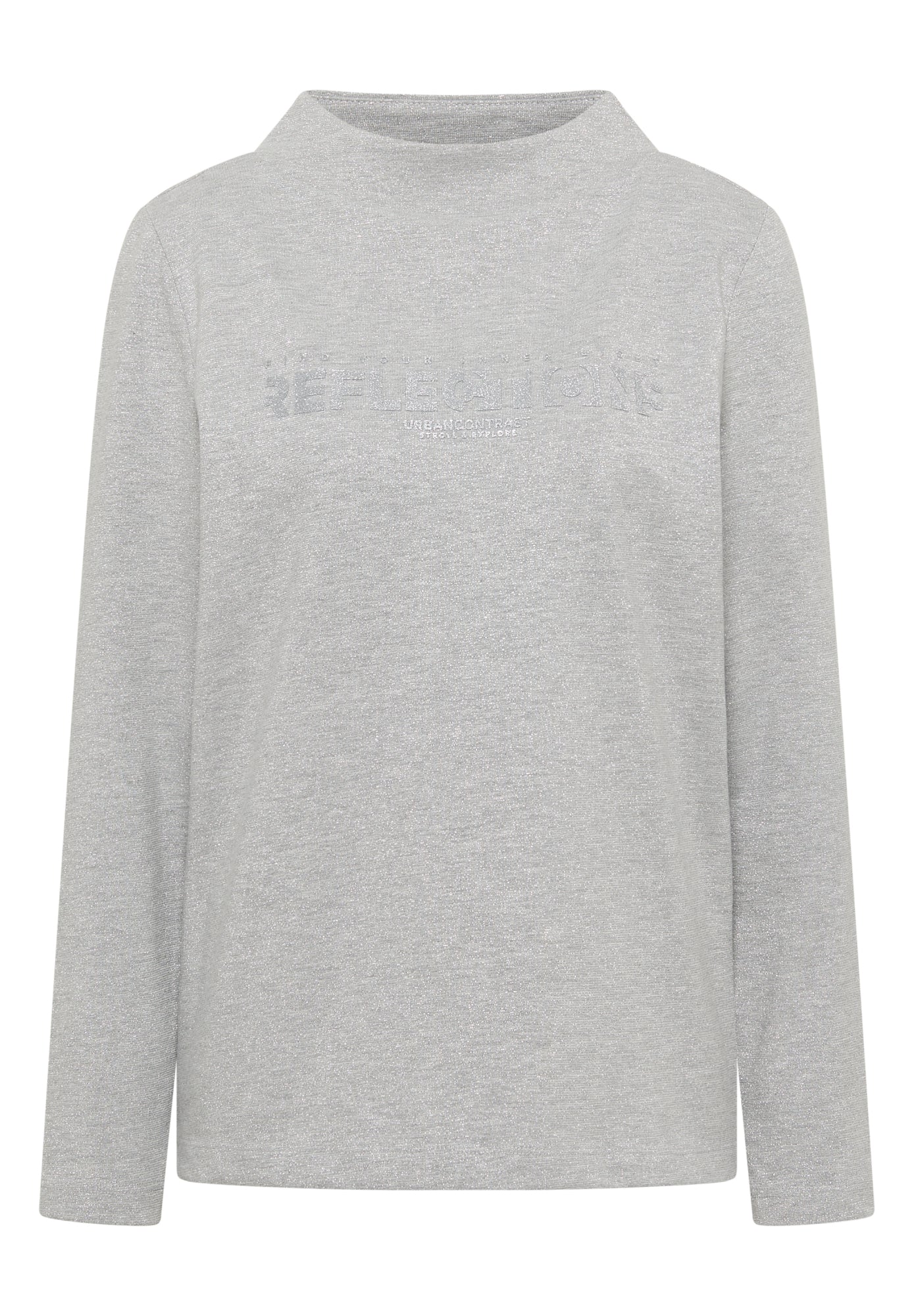 Cecil Langarmshirts hellgrau