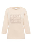 Cecil 3/4-Shirts beige