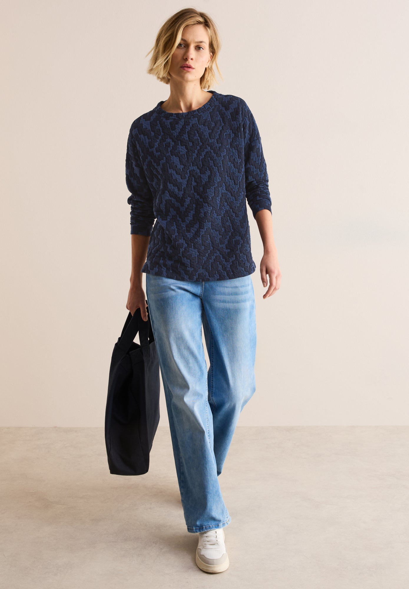 Cecil Sweatshirts dunkelblau