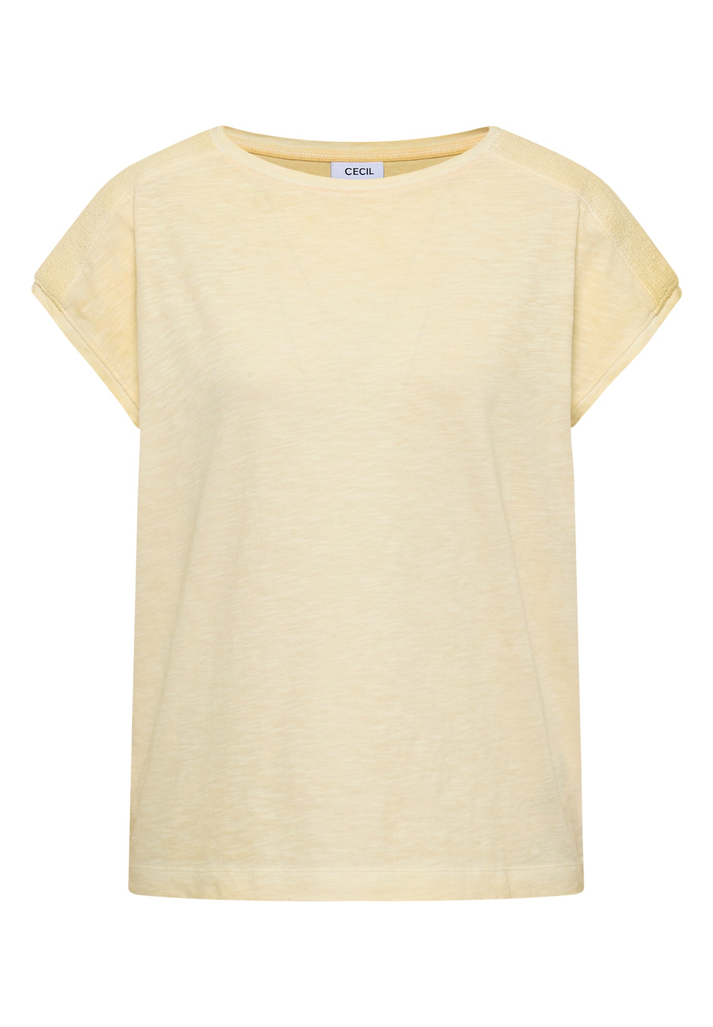 Cecil T-Shirts gelb