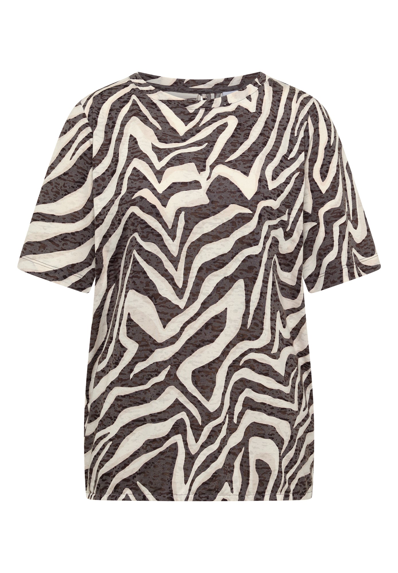 Cecil T-Shirts braun