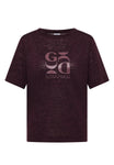 Cecil T-Shirts bordeaux