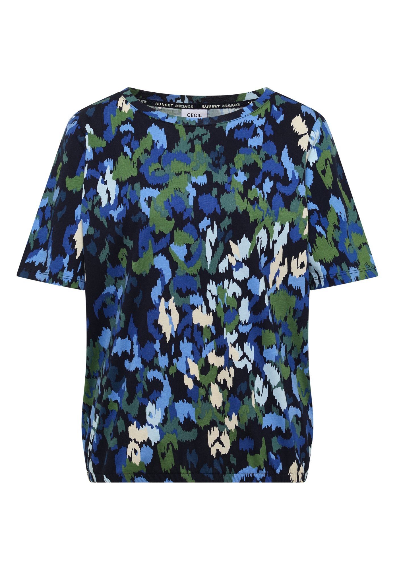 Cecil T-Shirts dunkelblau