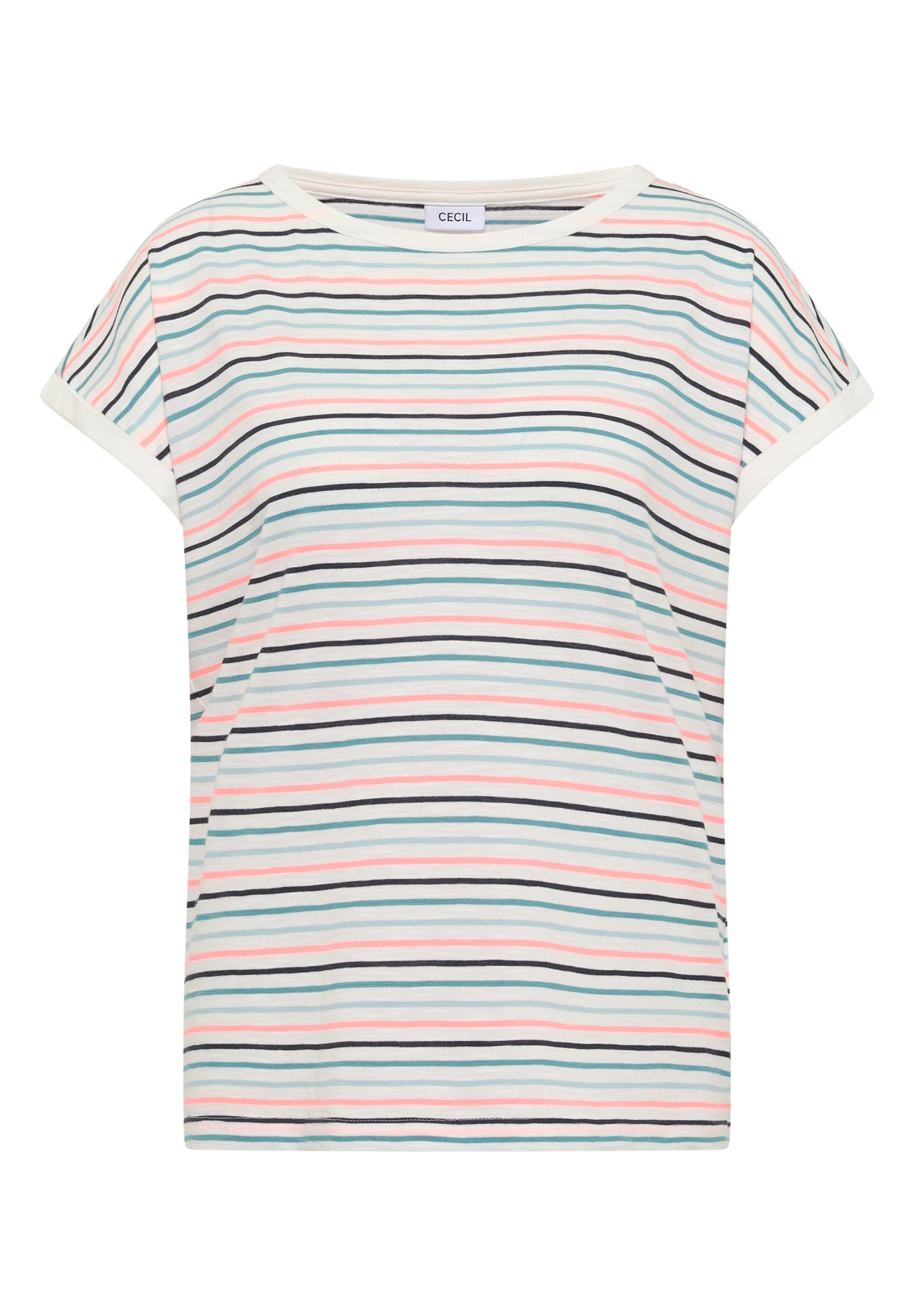 Cecil T-Shirts weiß