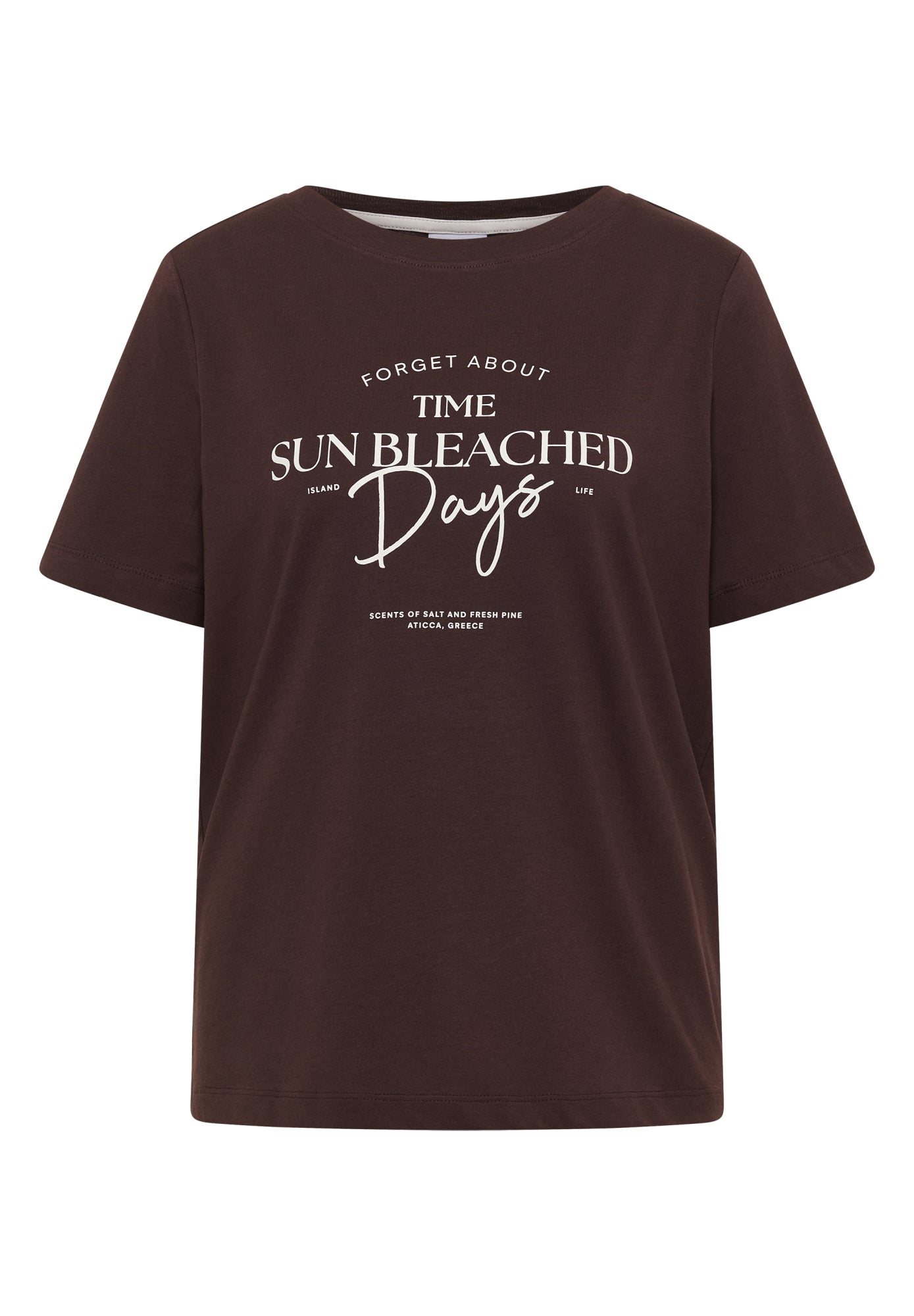 Cecil T-Shirts braun