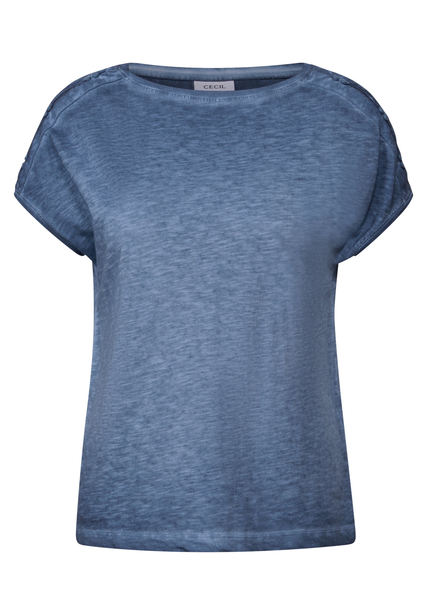 Cecil T-Shirts blau