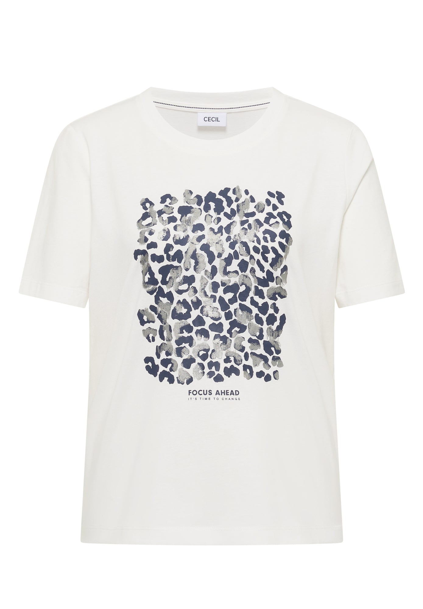 Cecil T-Shirts weiß