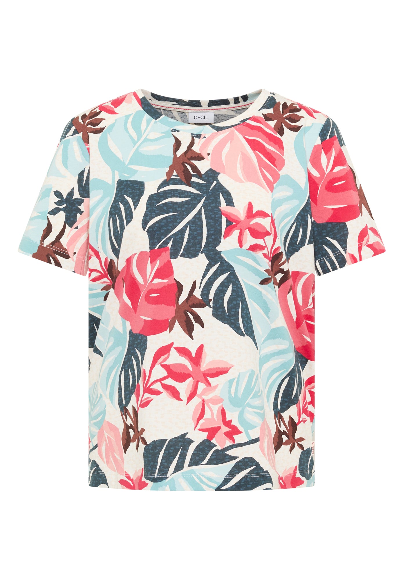 Cecil T-Shirts weiß
