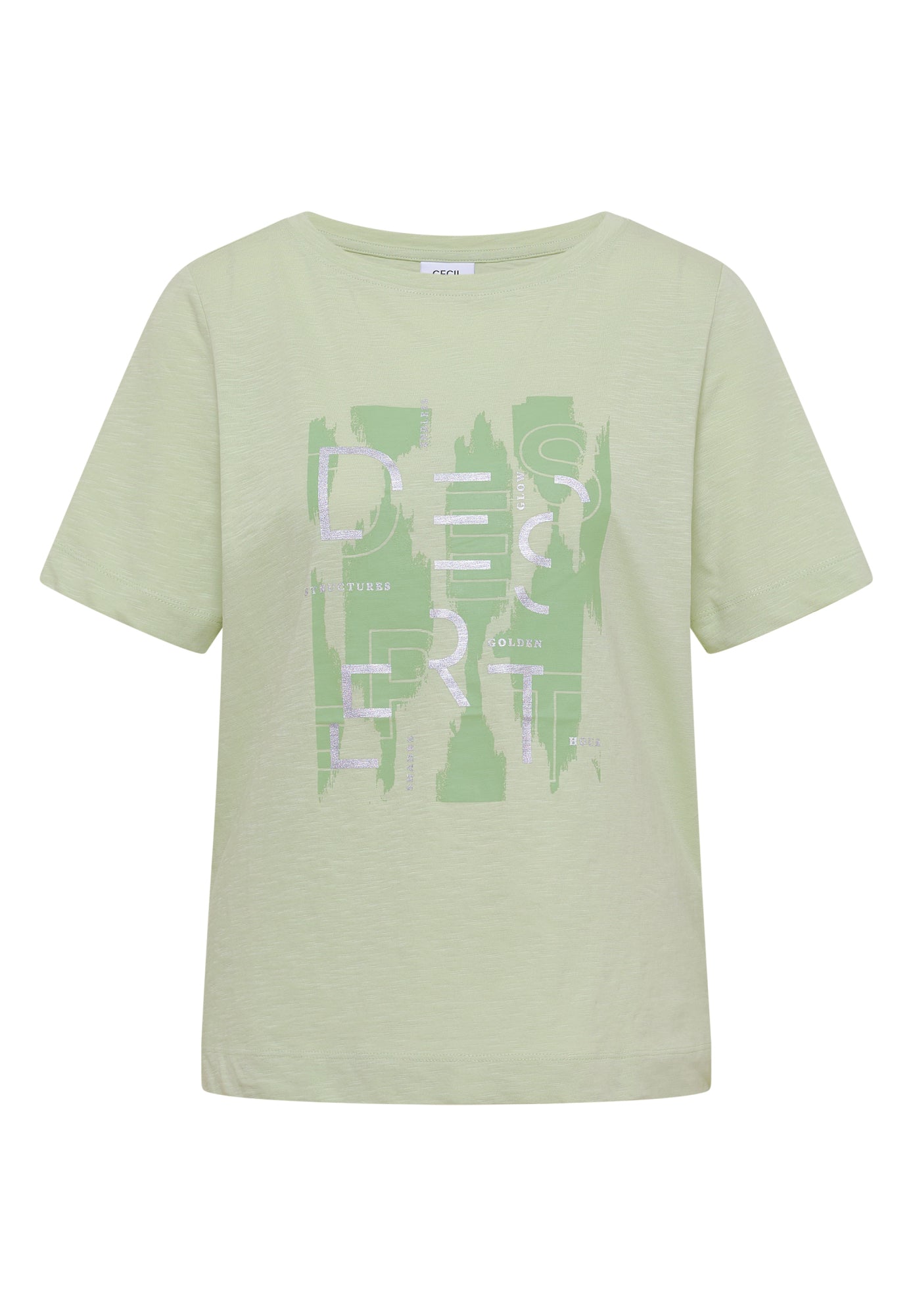 Cecil T-Shirts grün