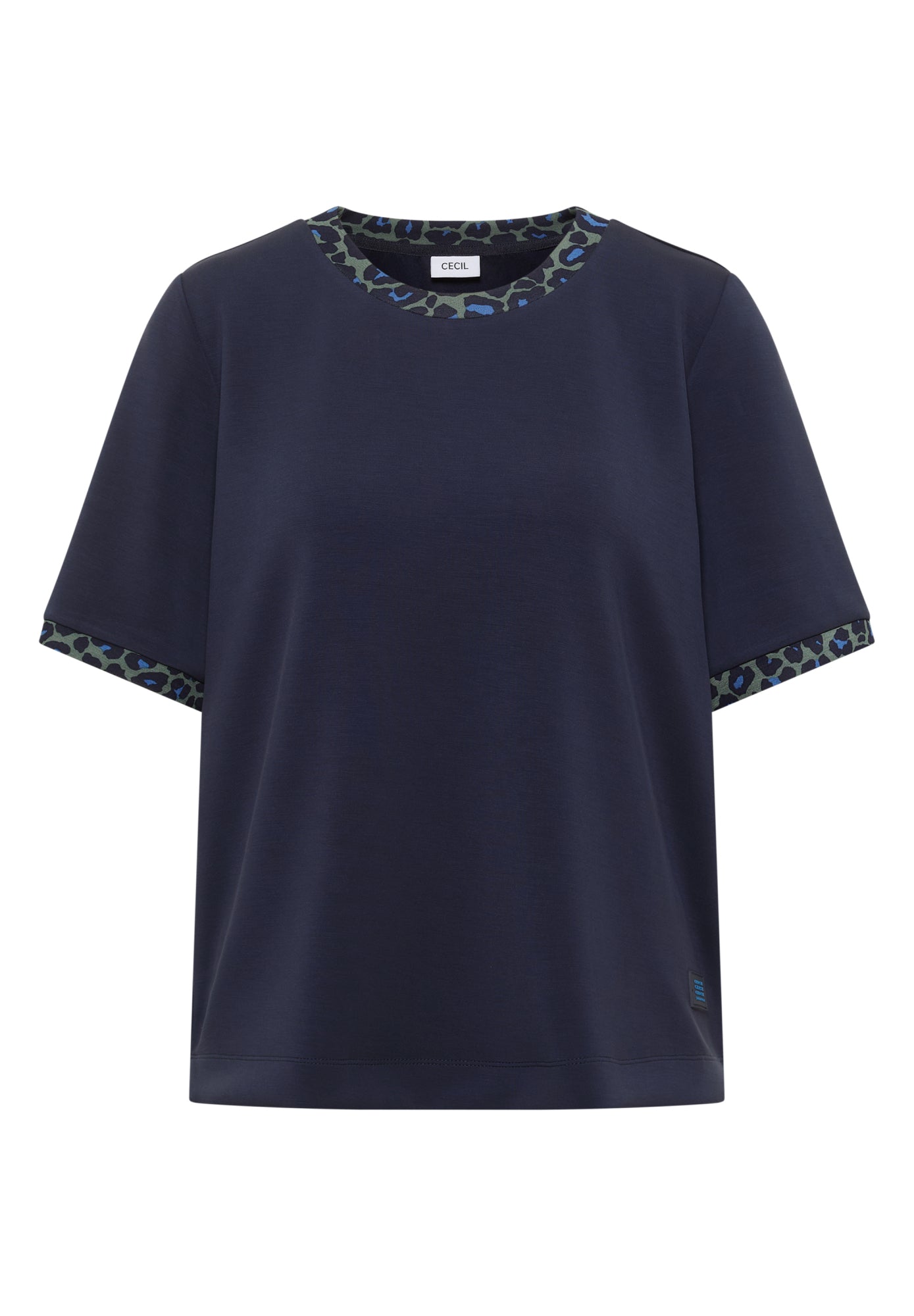 Cecil T-Shirts dunkelblau