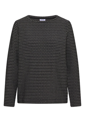 Two-Tone Strukturshirt