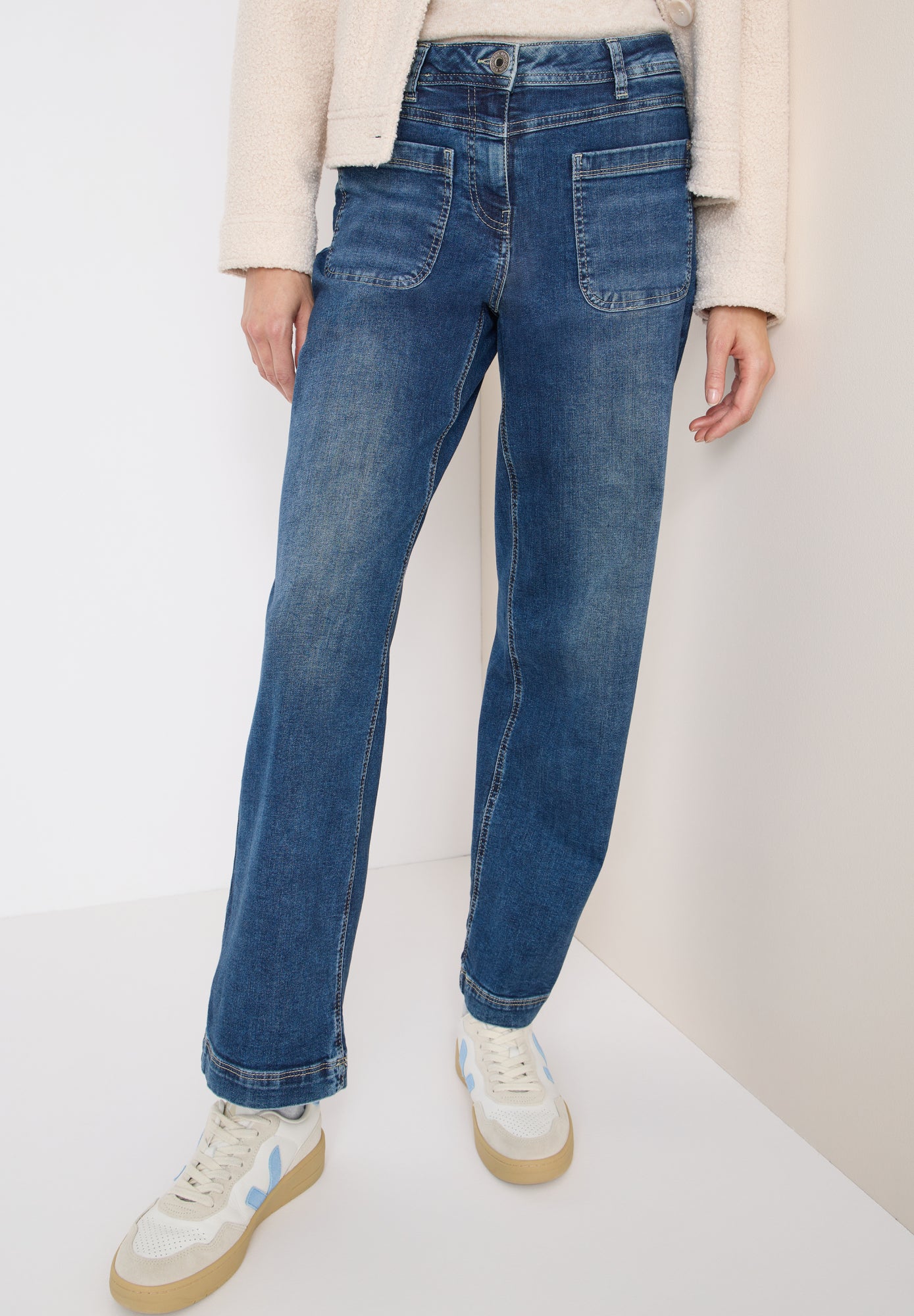 Cecil Jeans  blau