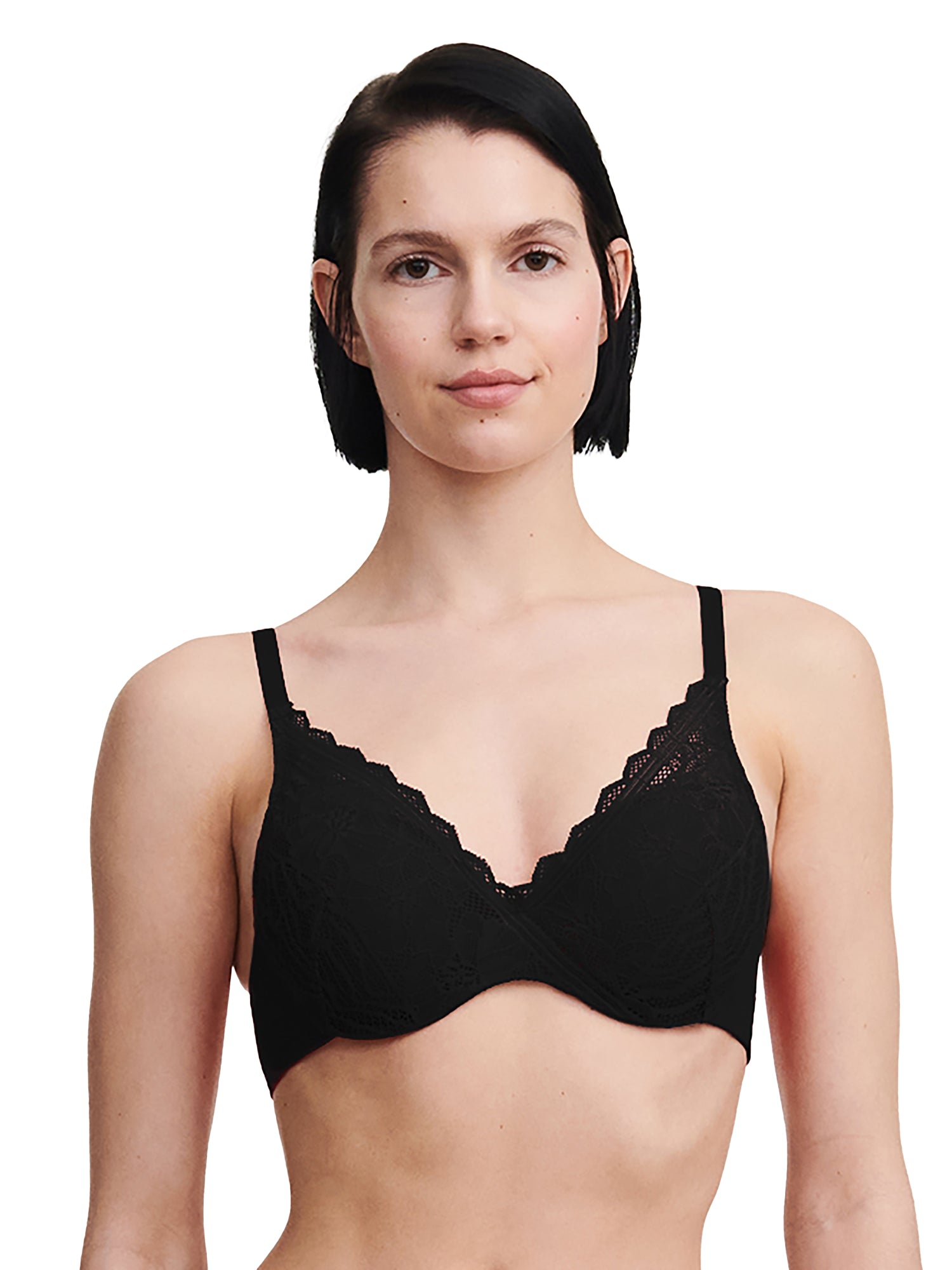 Chantelle Push-up-BHs schwarz