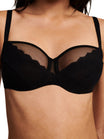 Chantelle Push-up-BHs schwarz