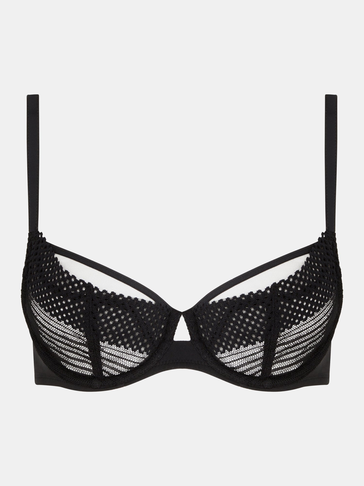 Chantelle Push-up-BHs schwarz