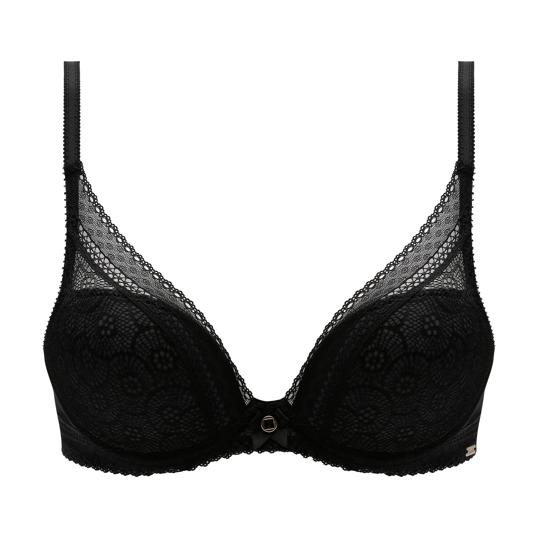 Chantelle Push-up-BHs schwarz