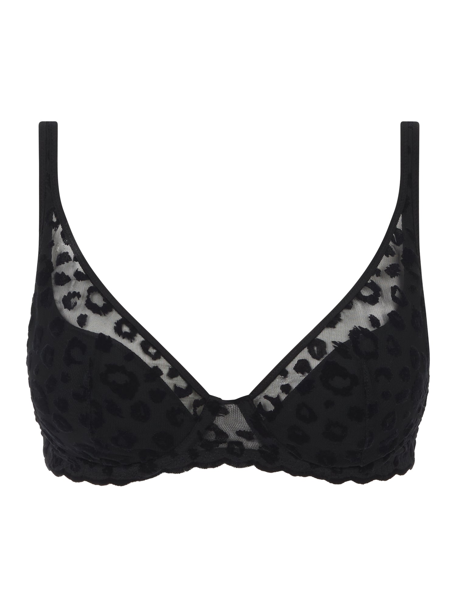Chantelle Push-up-BHs schwarz