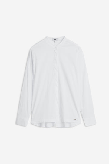 Bluse mit Rundhalsausschnitt