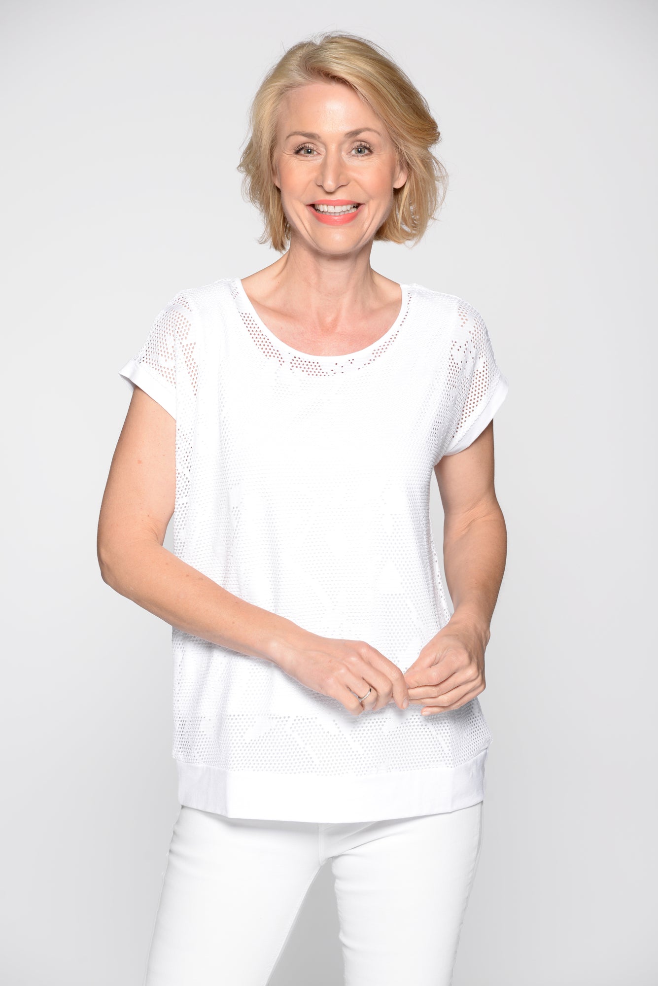 Clarina T-Shirts weiß