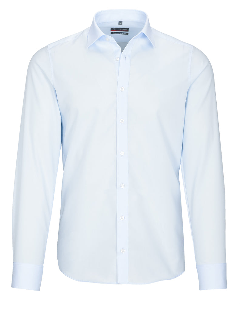 Commander Hemden blau