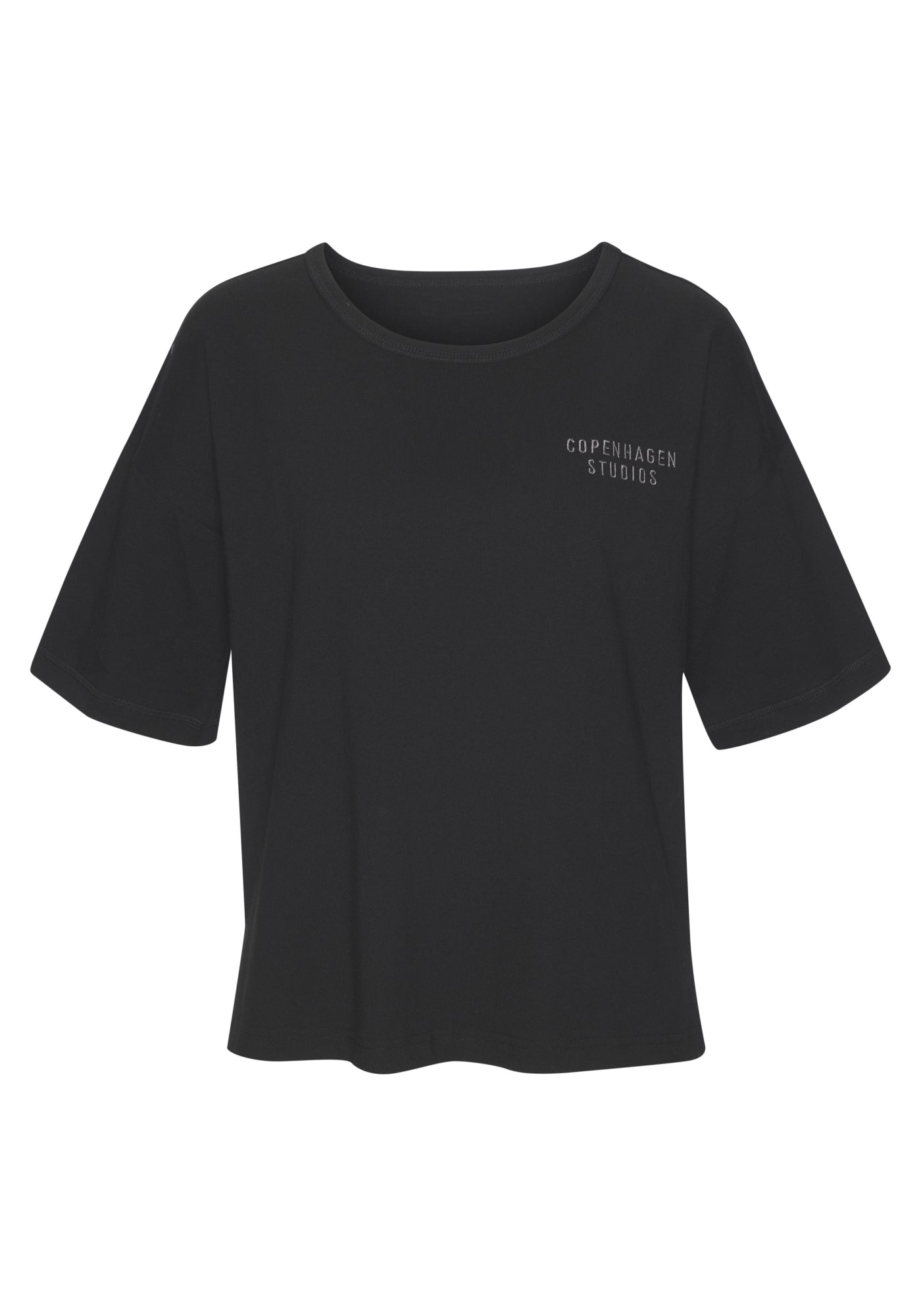 Copenhagen Pyjamashirts schwarz