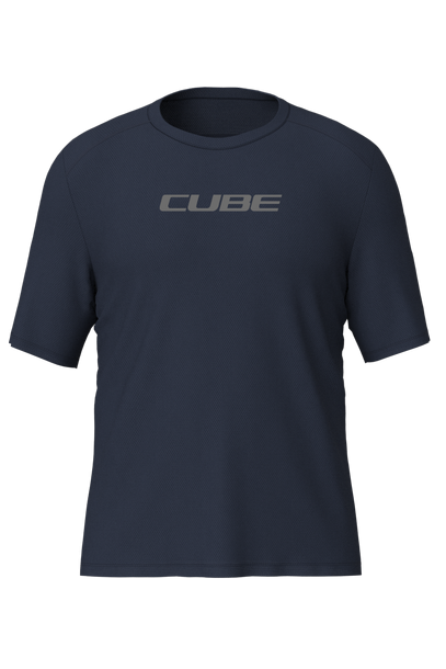 Cube T-Shirts dunkelblau