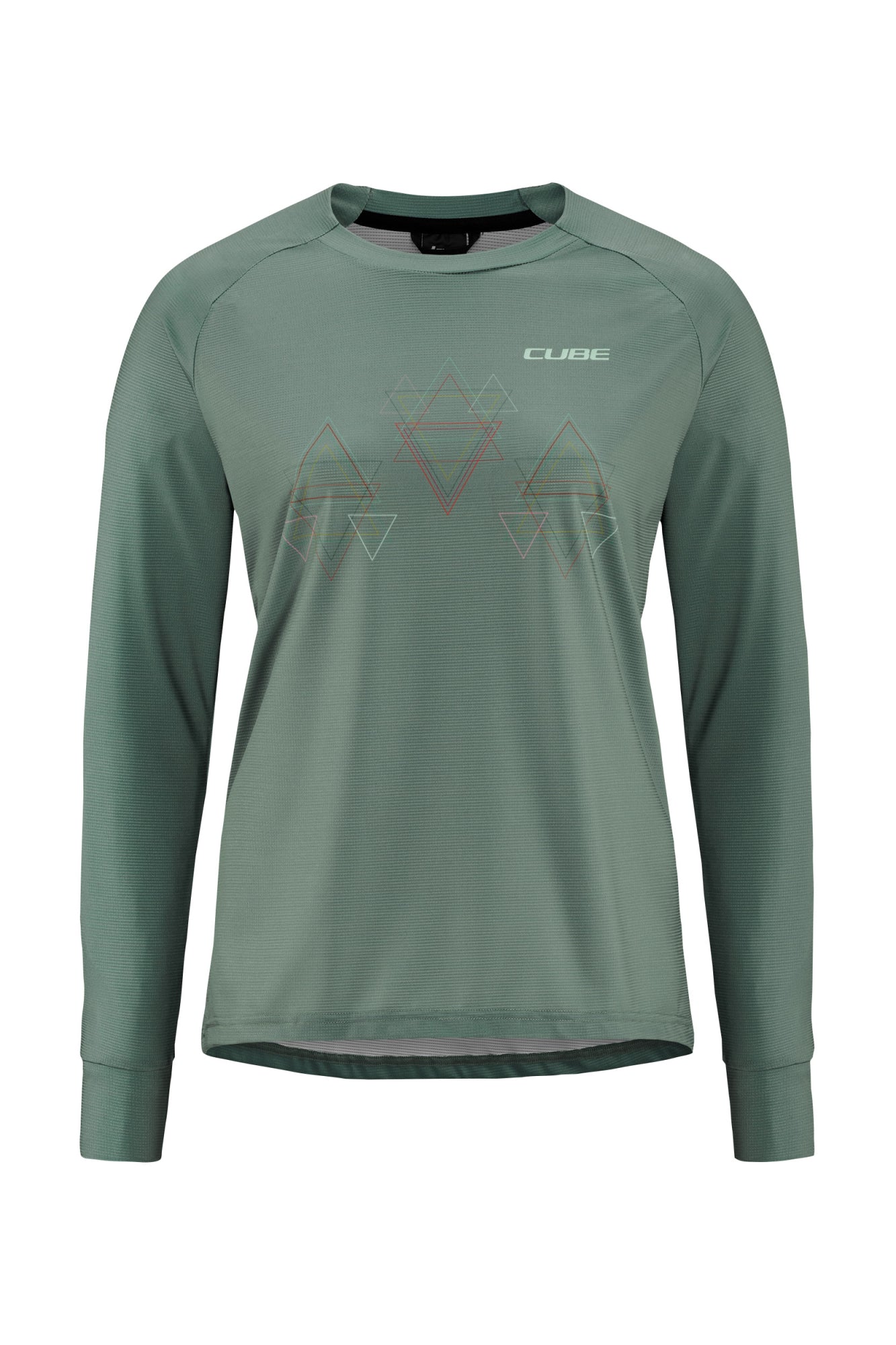 Cube Longsleeves grün