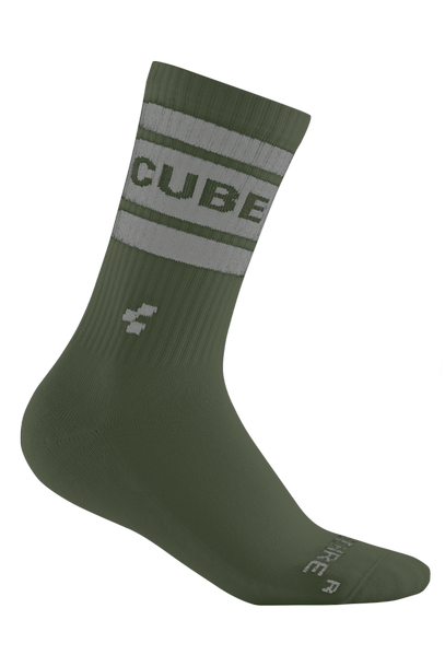 Cube Socken, Strümpfe oliv