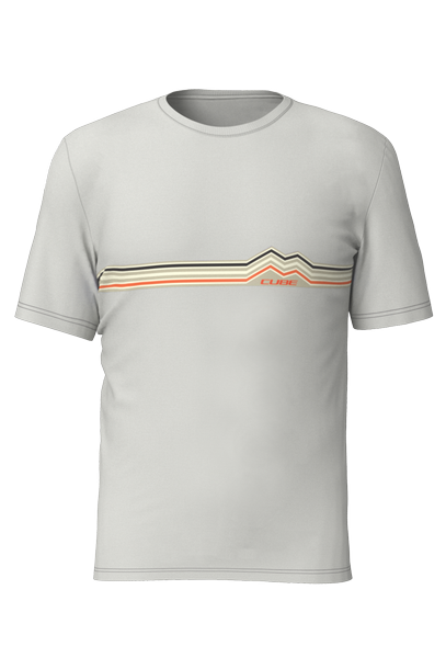 Cube T-Shirts grau