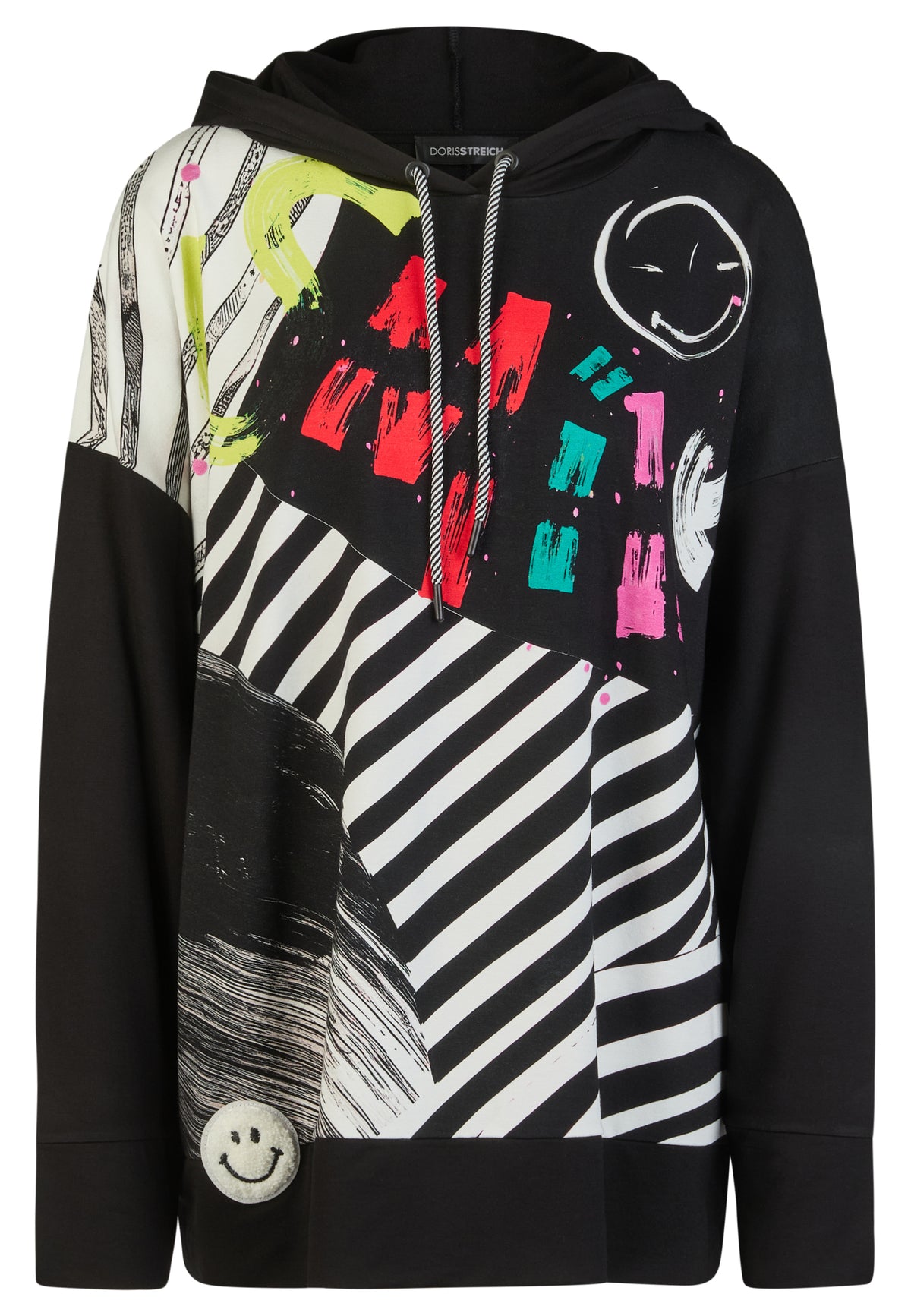 Doris Streich Hoodies weiß