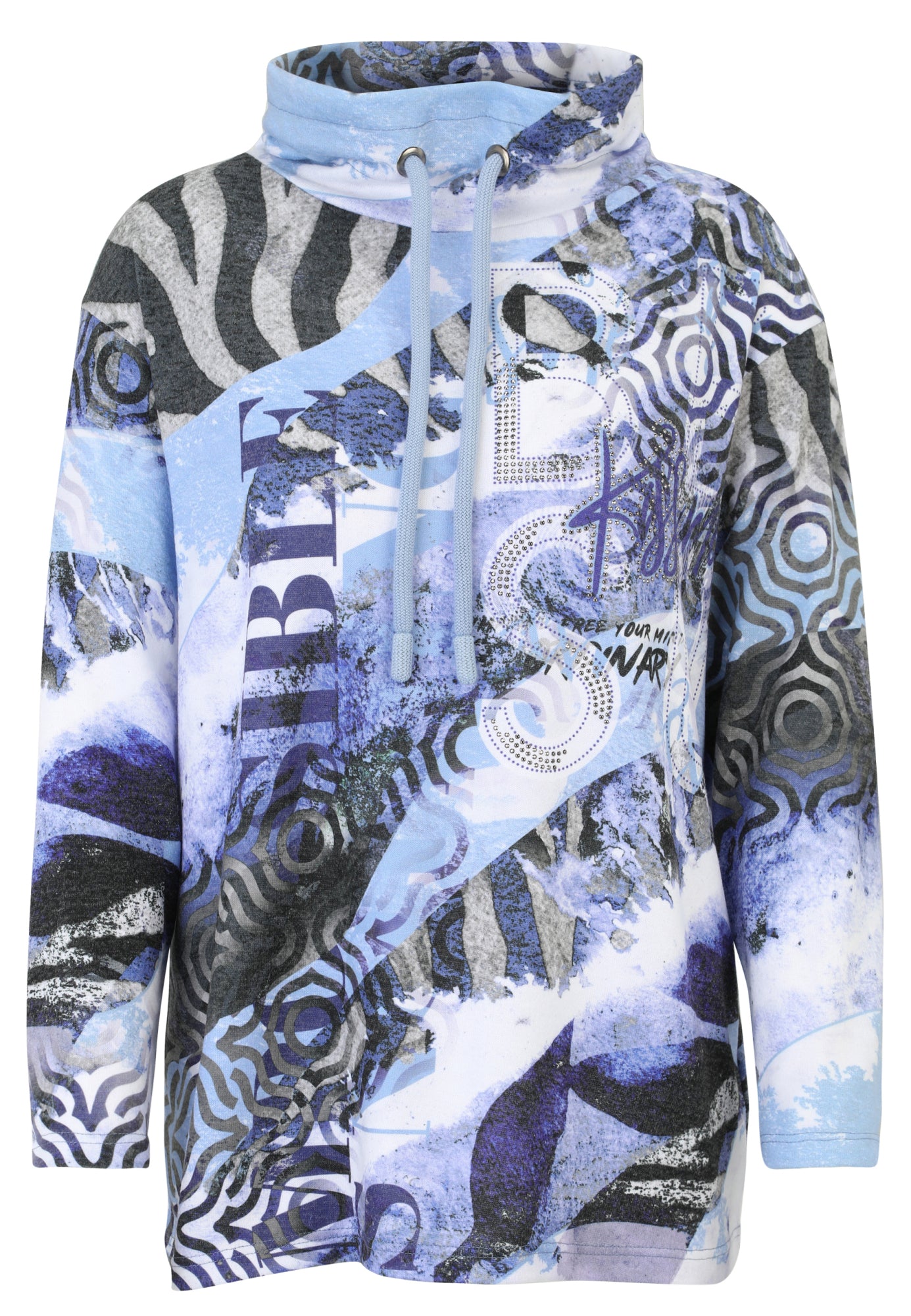 Doris Streich Sweatshirts hellblau