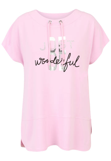 Sweatshirt mit Glitzer-Motiv