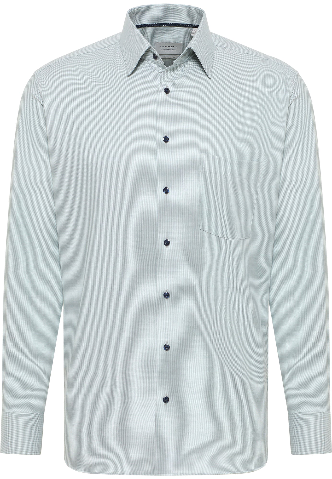 Eterna Hemden grün