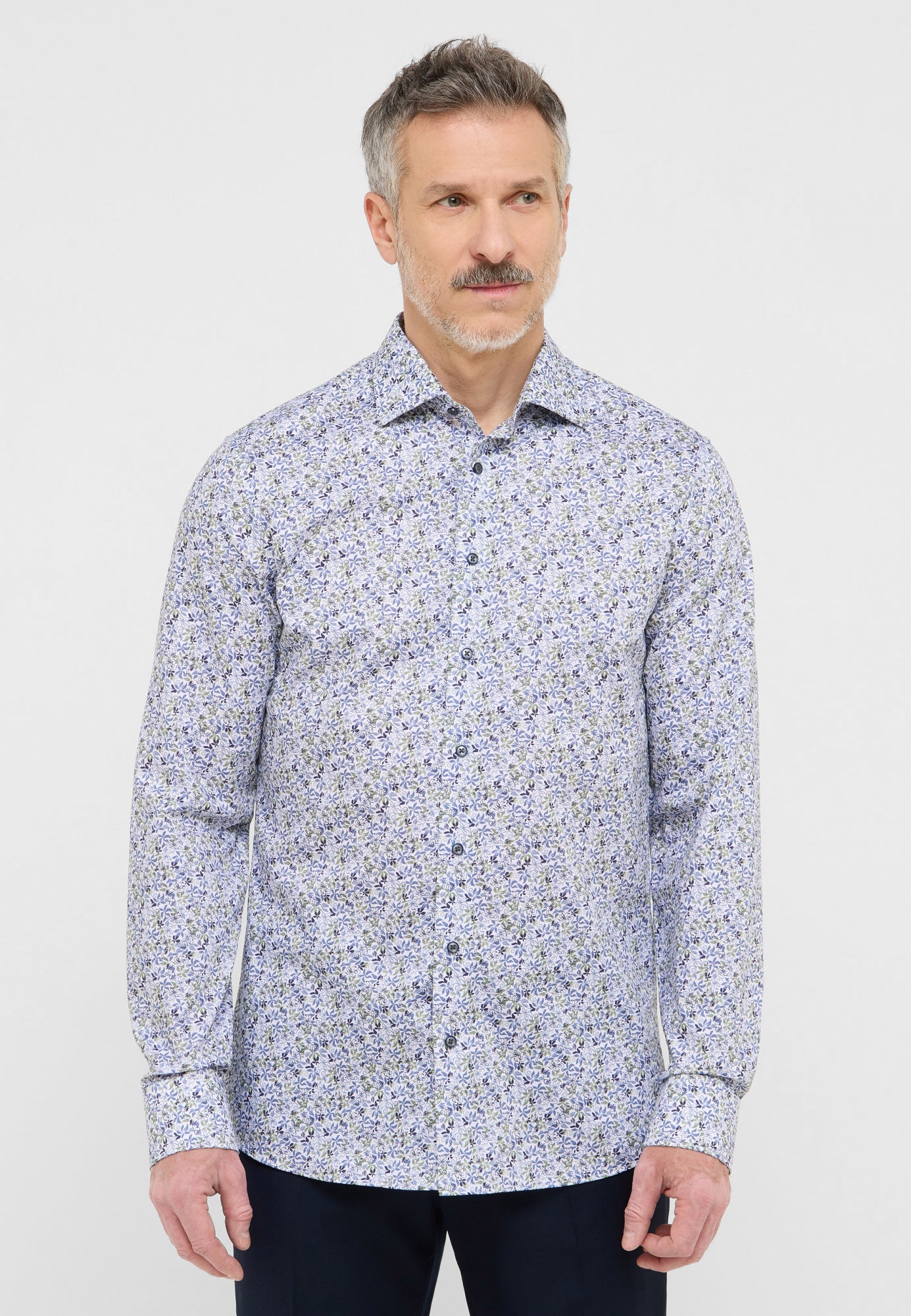 Eterna Hemden  hellblau