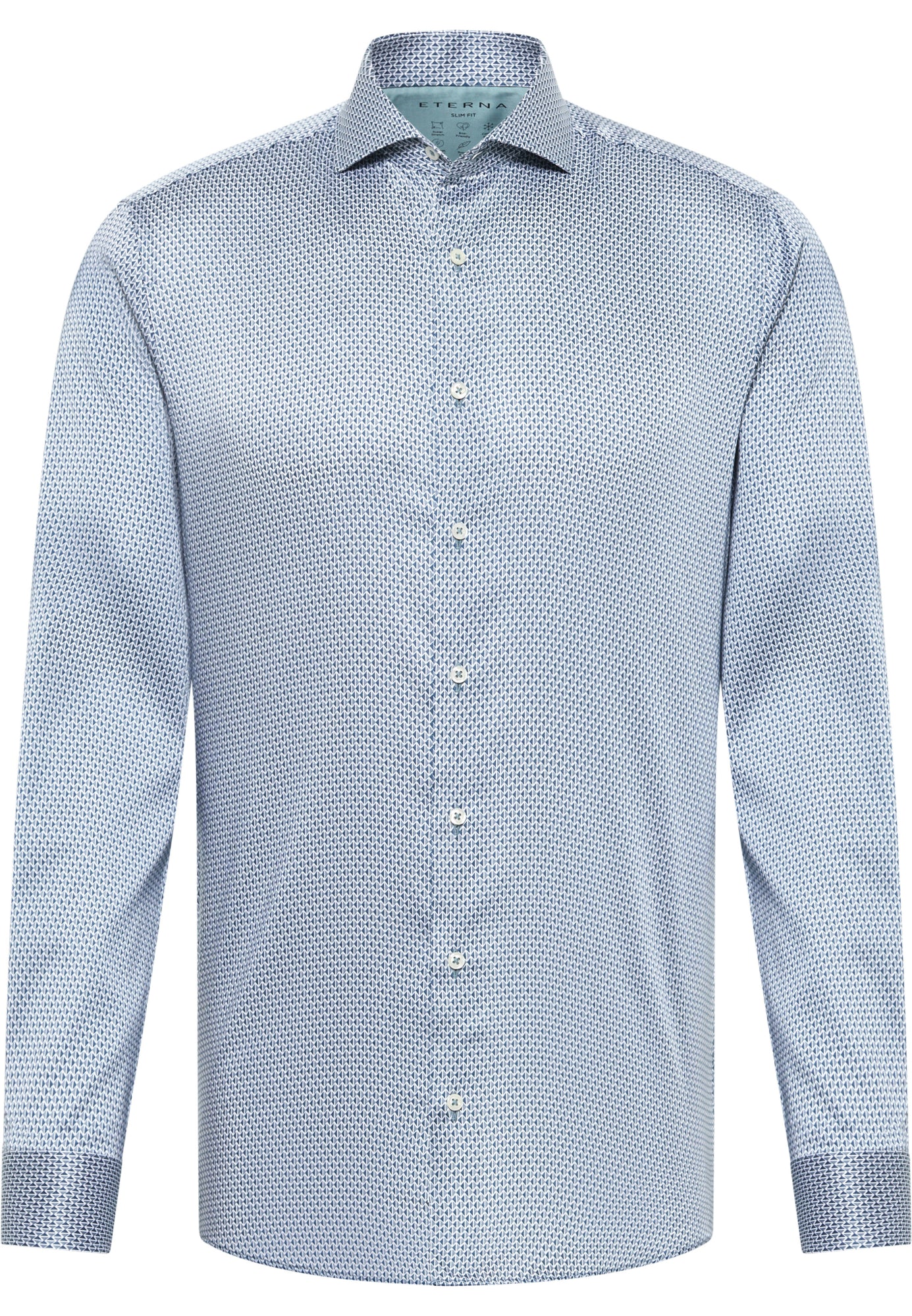 Eterna Hemden blau