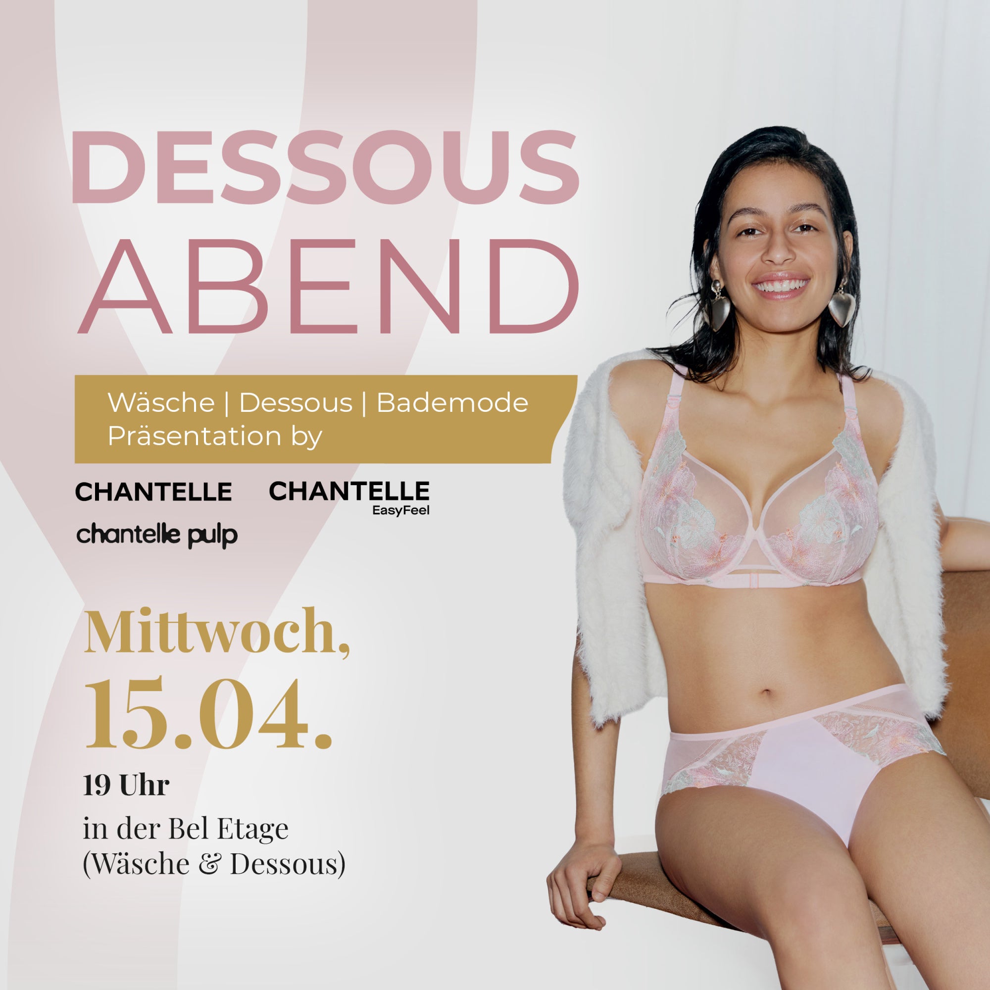FREY Modenschau Eintrittskarten beige