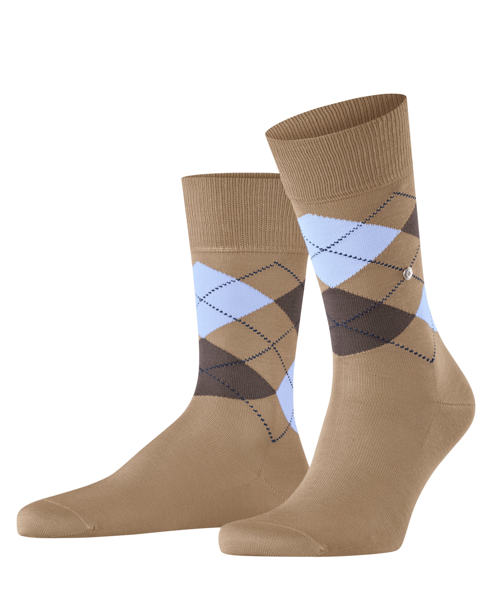 Falke Burlington Socken  braun