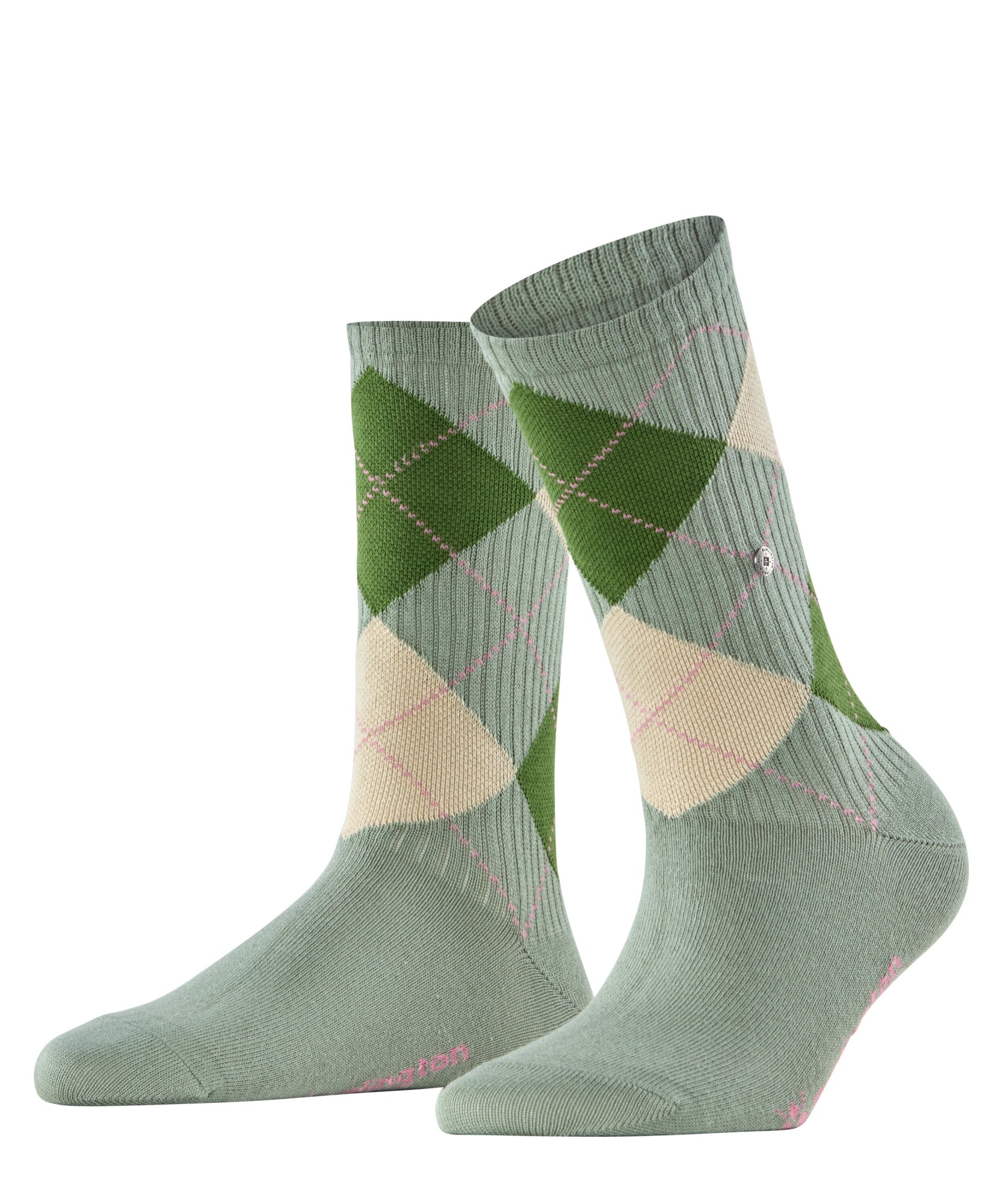 Falke Burlington Socken grün