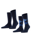 Falke Burlington Socken marine