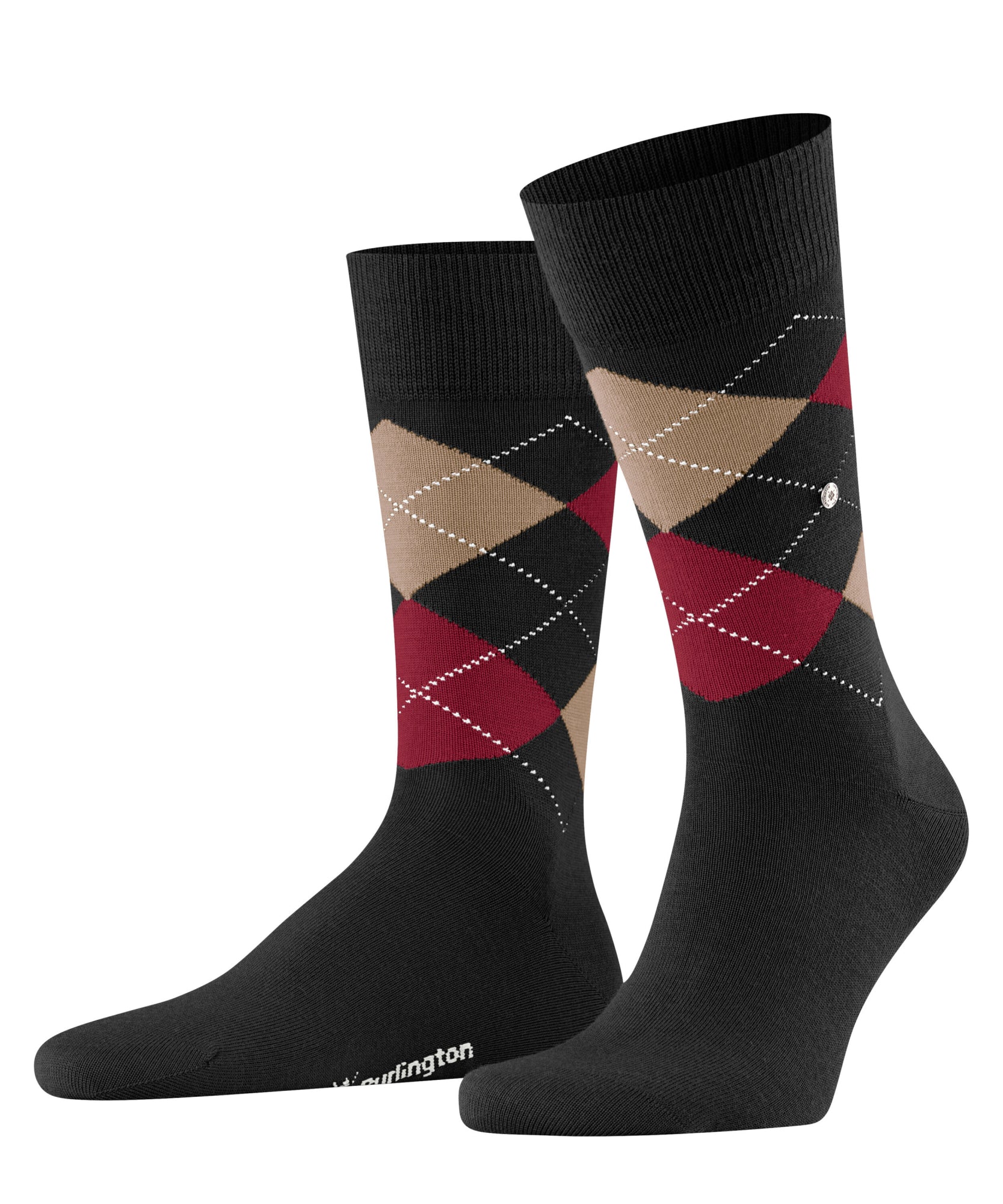 Falke Burlington Socken schwarz