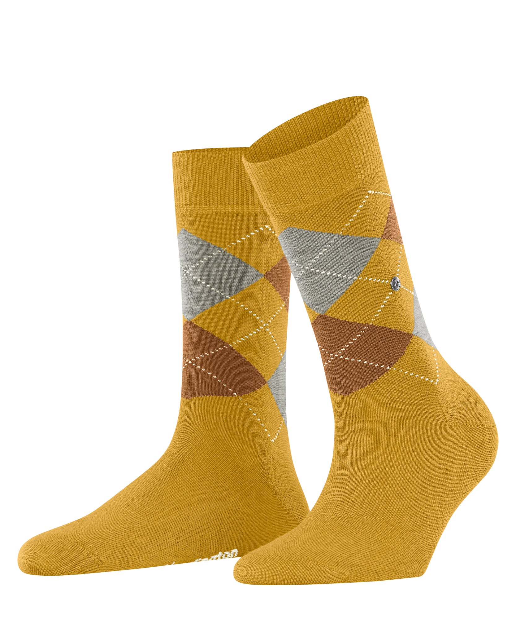 Falke Burlington Socken gelb
