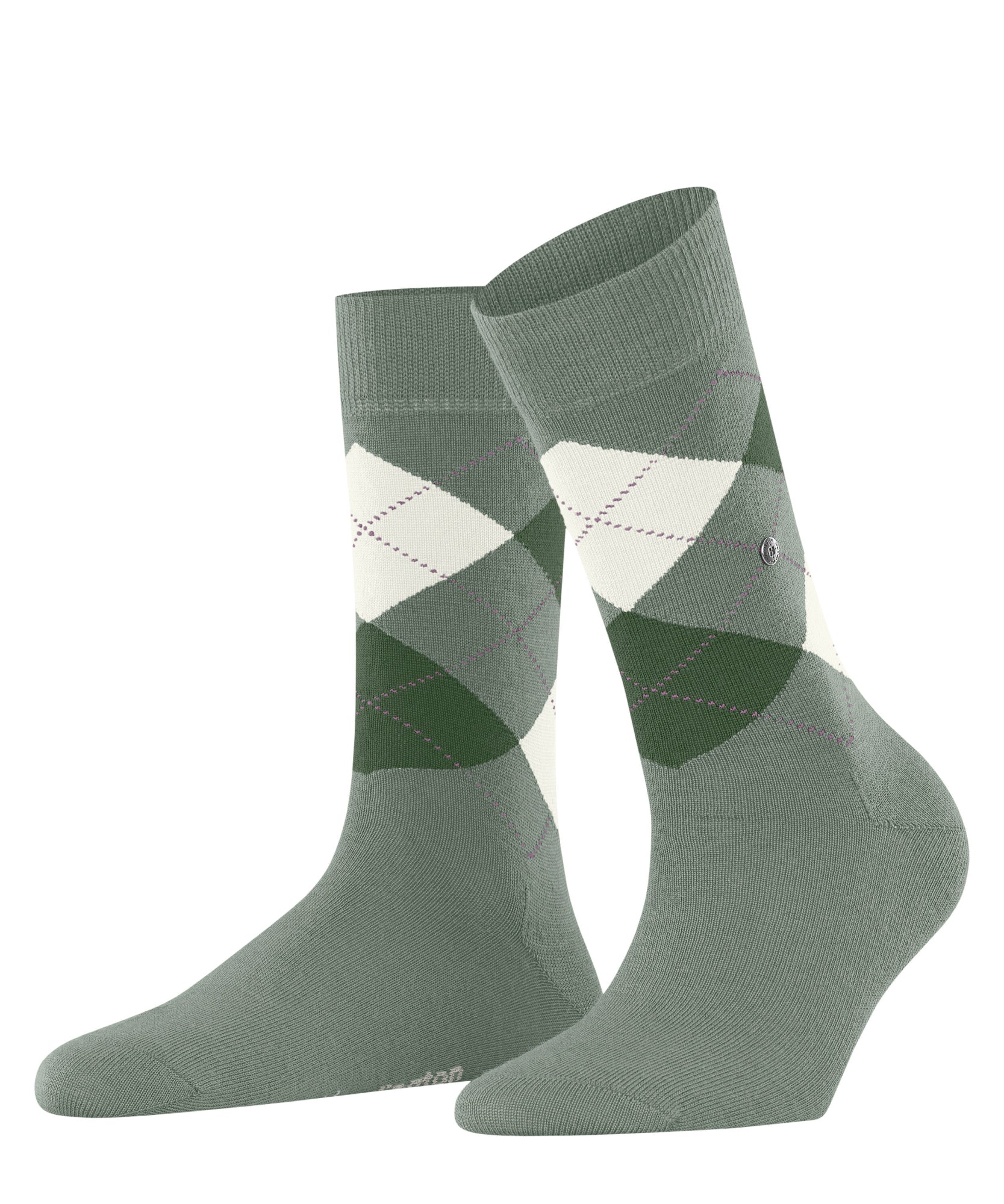 Falke Burlington Socken grün