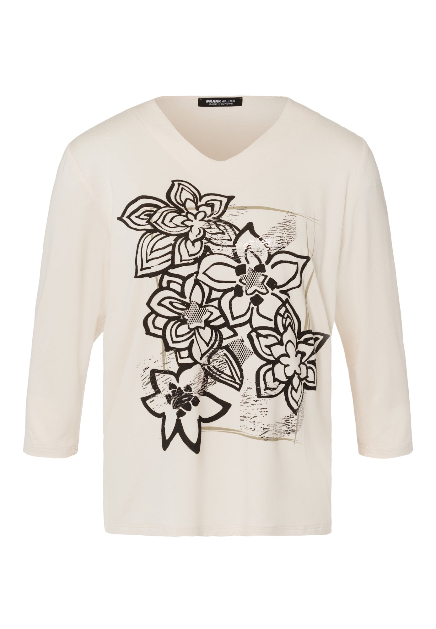 Frank Walder 3/4-Shirts weiß