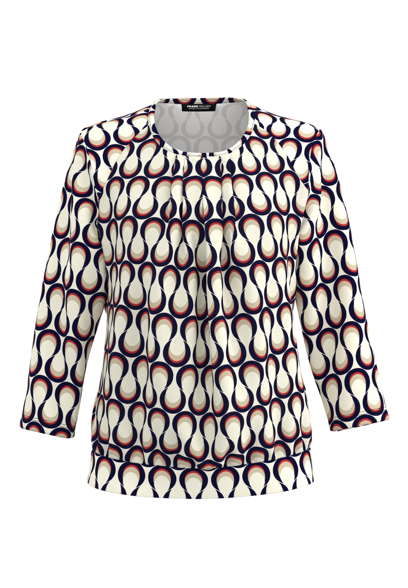 Frank Walder Blusen beige