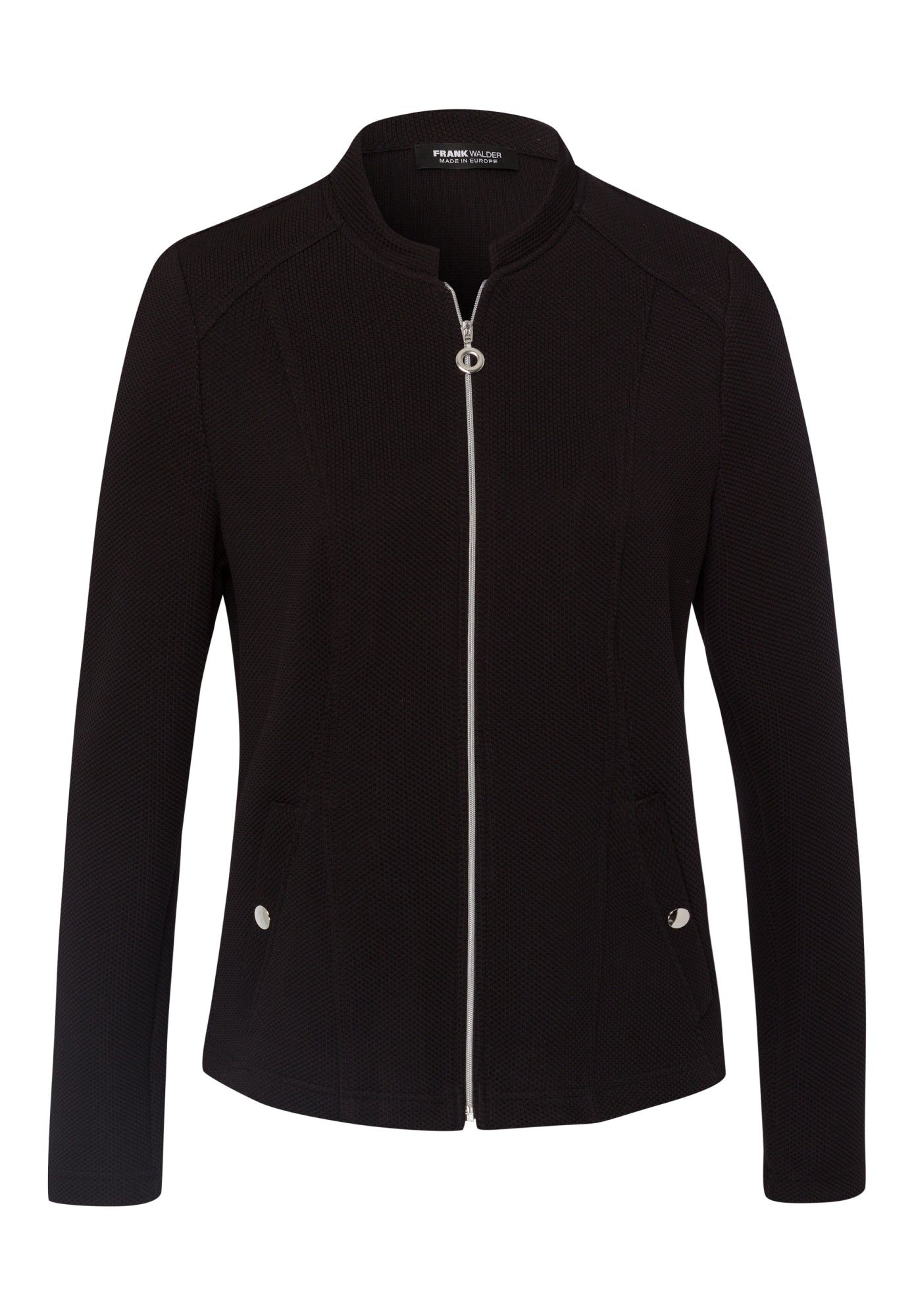Frank Walder Sweatjacken schwarz