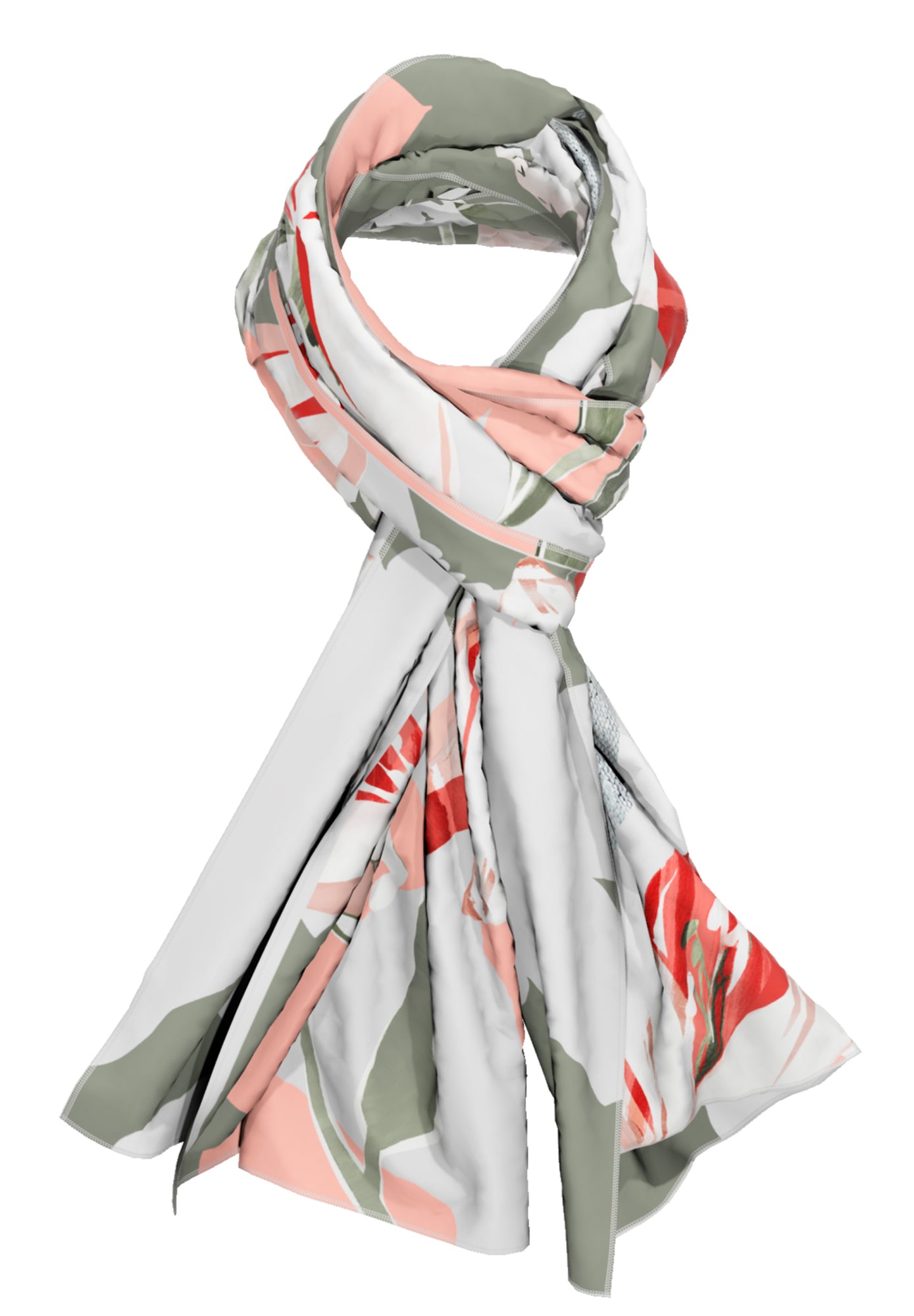 Frank Walder Schals bunt